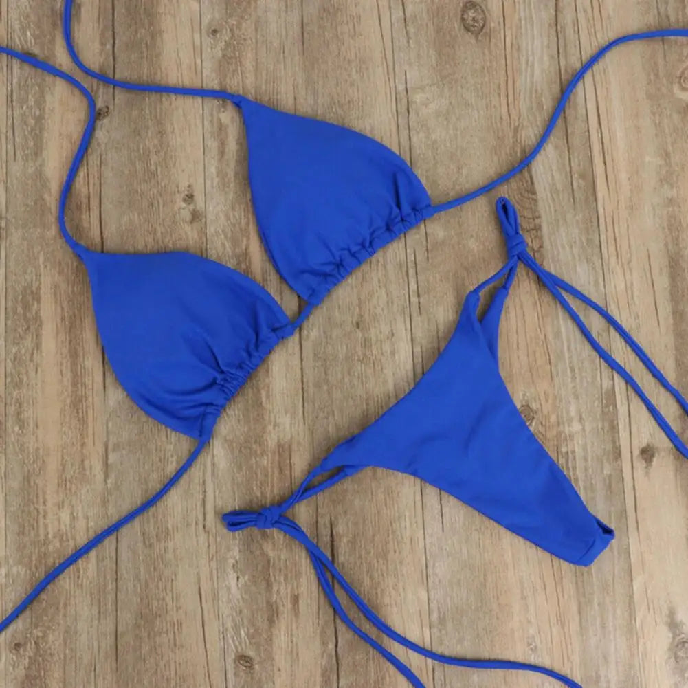 Bubblegum Triangle Bikini