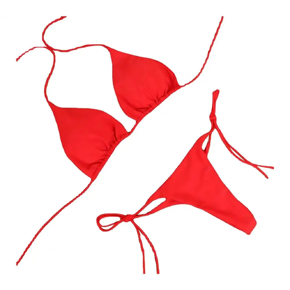 Bubblegum Triangle Bikini