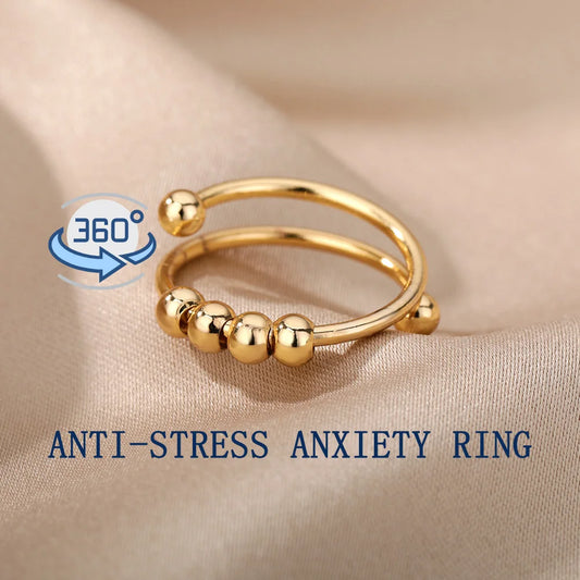 Anxiety Ring Beads Rings