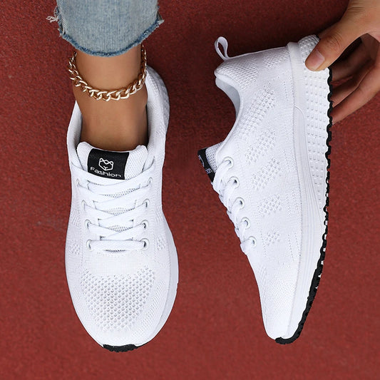 AirGlide Swift – Lightweight Breathable Women's Mesh Trainers for Walking & Casual Sports