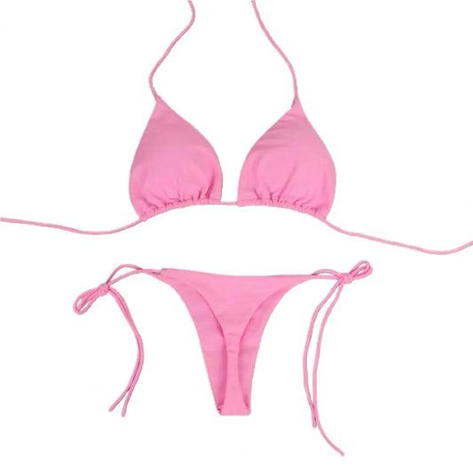 Bubblegum Triangle Bikini